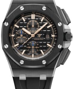 Royal Oak Offshore Chronograph with Black Ceramic Bezel (Ref#26405CE.OO.A002CA.02)