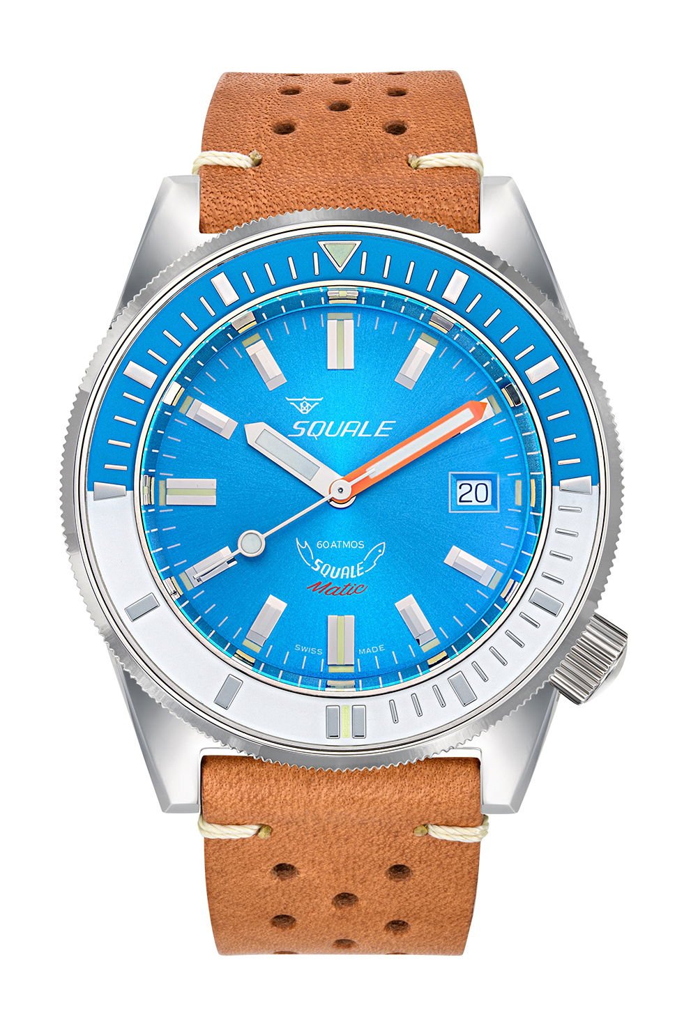 Matic Light Blue Leather