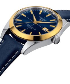 Alternative view of Gentleman Powermatic 80 Silicium Solid 18K Gold bezel