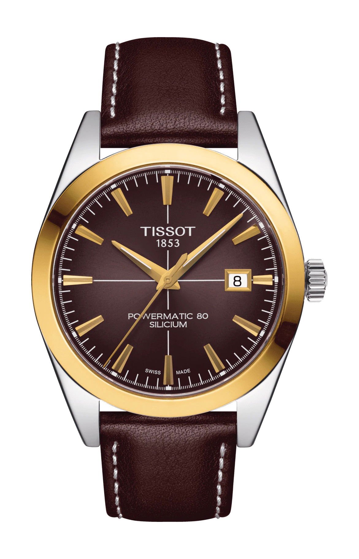 Gentleman Powermatic 80 Silicium Solid 18K Gold bezel