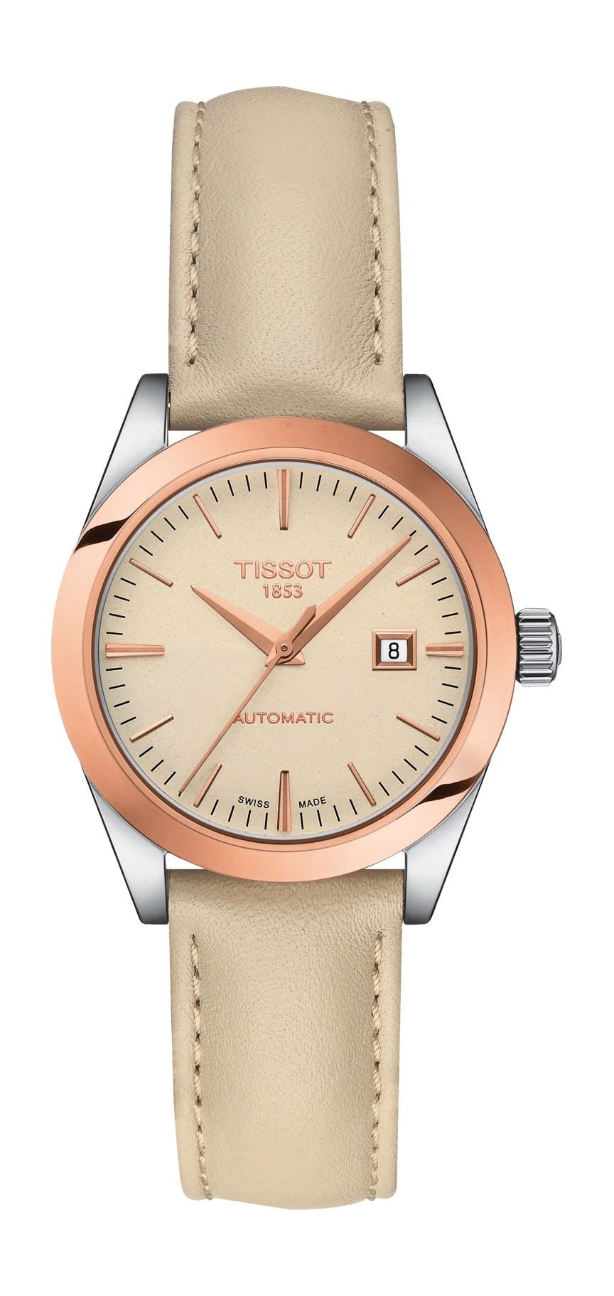 T-My Lady automatic 18K Gold