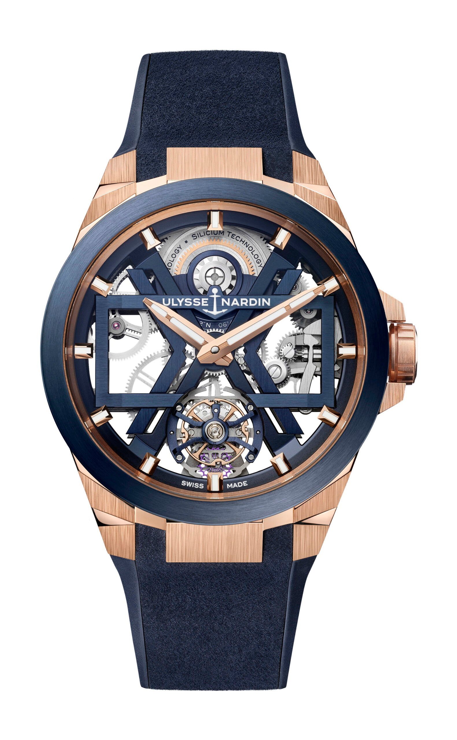 Blast Tourbillon Blue & Gold