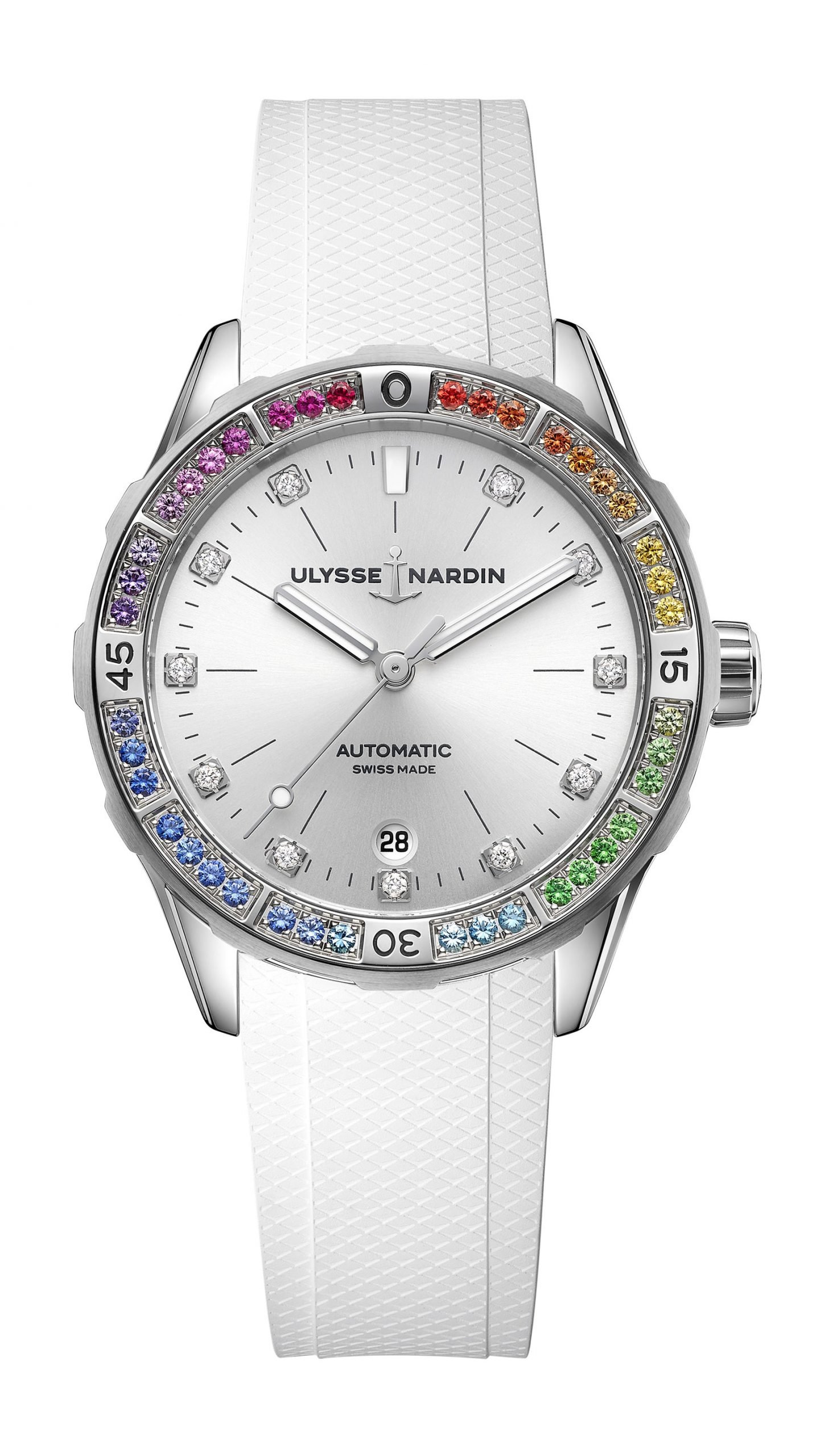 Lady Diver Rainbow White